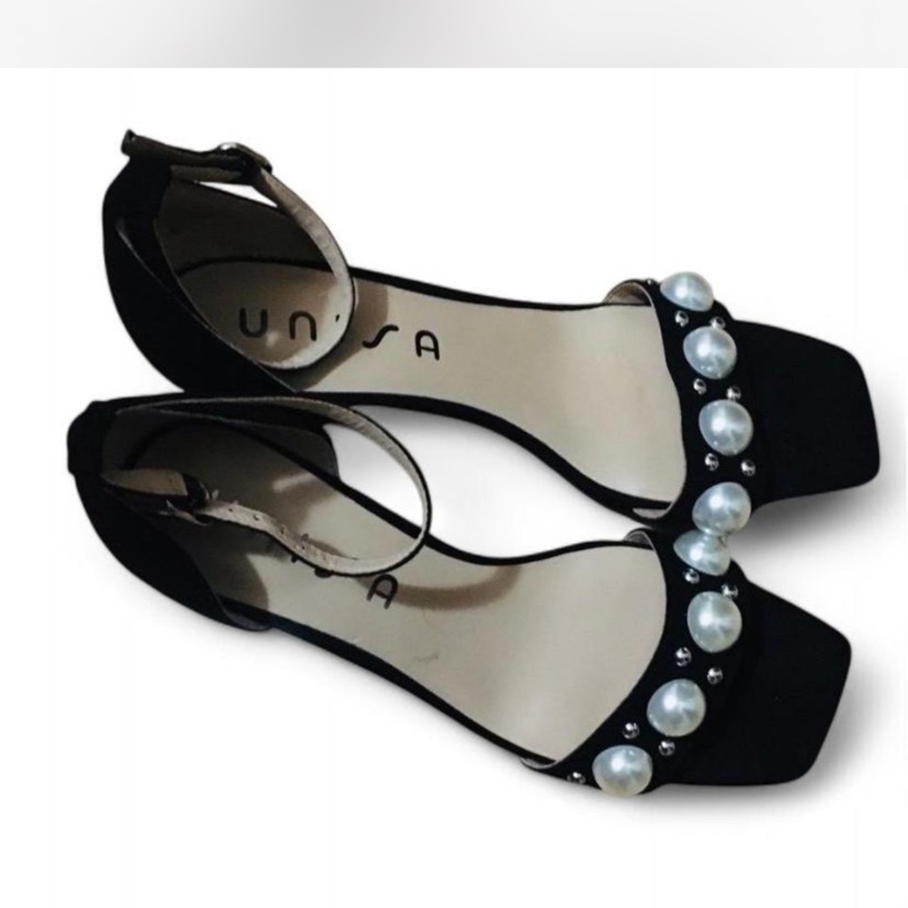 Black block heels - Picture 2 of 5